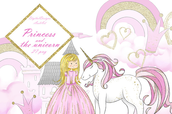 Princess and the unicorn
