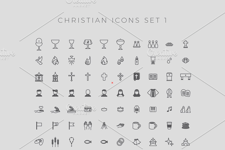 Christian Vector Icons