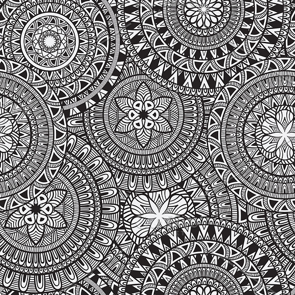 Vector Mandala Set in Patterns - product preview 1