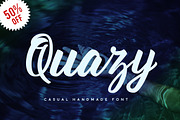 Quazy Handmade Font