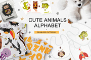 Cute animals alphabet