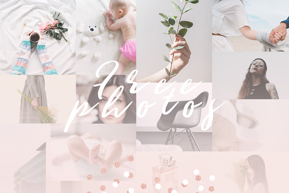 Rosegold Facebook Cover Pack in Facebook Templates - product preview 4