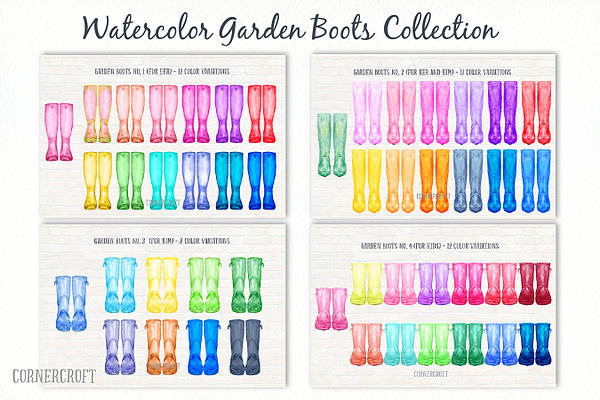 Garden Boots Collection Rubber Boots