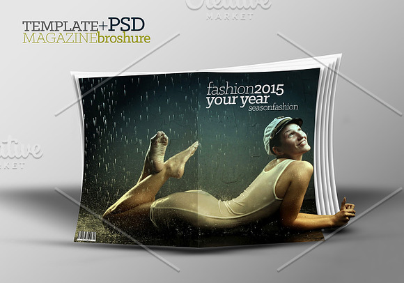 3D Template catalog+PSD in Magazine Templates - product preview 4