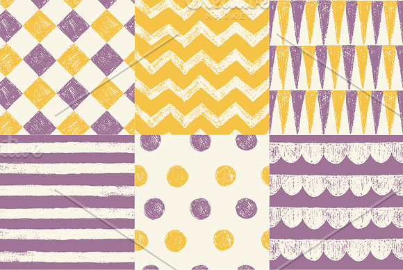 SIMPLE Geometric Patterns in Patterns - product preview 1