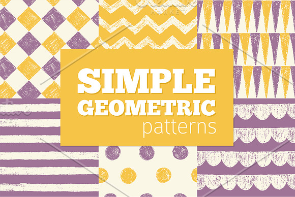SIMPLE Geometric Patterns in Patterns - product preview 3