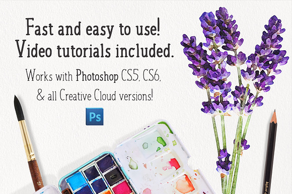 Watercolor Photo Effect - Salted in Photoshop Plugins - product preview 6