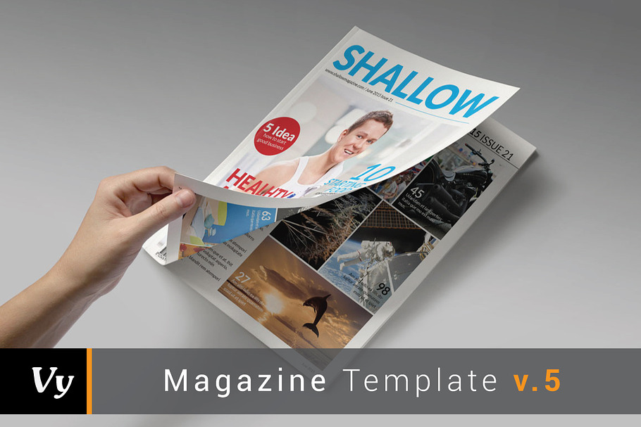 Shallow Magazine Template in Magazine Templates - product preview 8