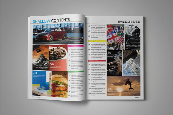 Shallow Magazine Template in Magazine Templates - product preview 1