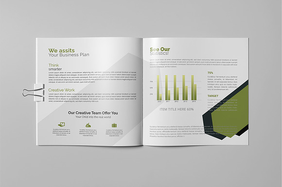 Bi-Fold Brochure in Stationery Templates - product preview 2