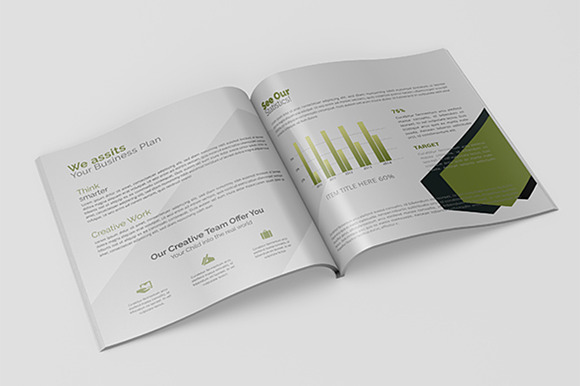 Bi-Fold Brochure in Stationery Templates - product preview 4