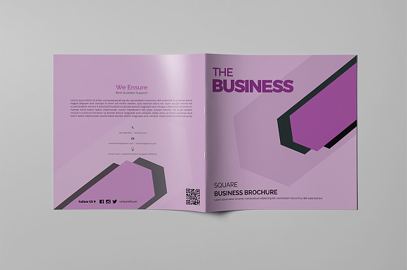 Bi-Fold Brochure in Stationery Templates - product preview 5