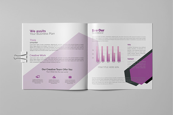 Bi-Fold Brochure in Stationery Templates - product preview 6