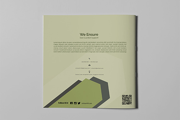 Bi-Fold Brochure in Stationery Templates - product preview 11