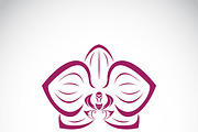Vector of an Orchid logo.