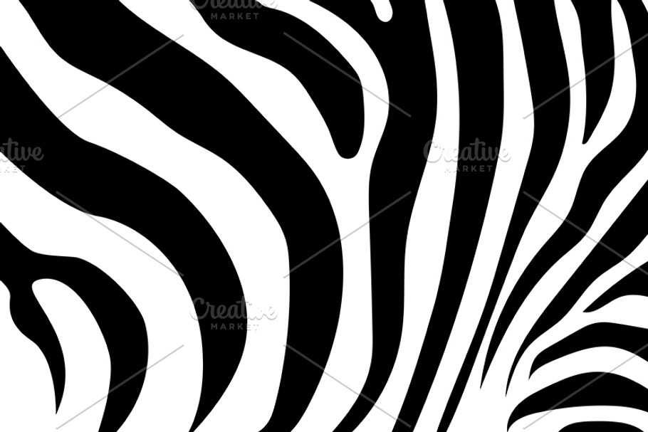 Abstract background skin of a zebra. in Patterns - product preview 8