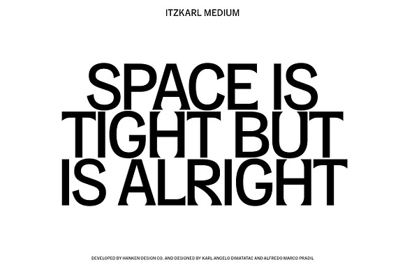 ItzKarl Typeface in Display Fonts - product preview 1