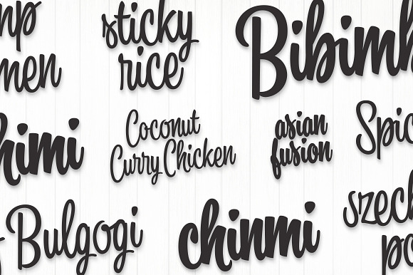 Kitchen intro offer -25% off in Script Fonts - product preview 5