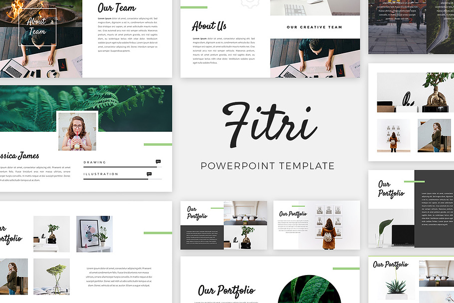 Fitri - Creative Google Slides  in Google Slides Templates - product preview 8