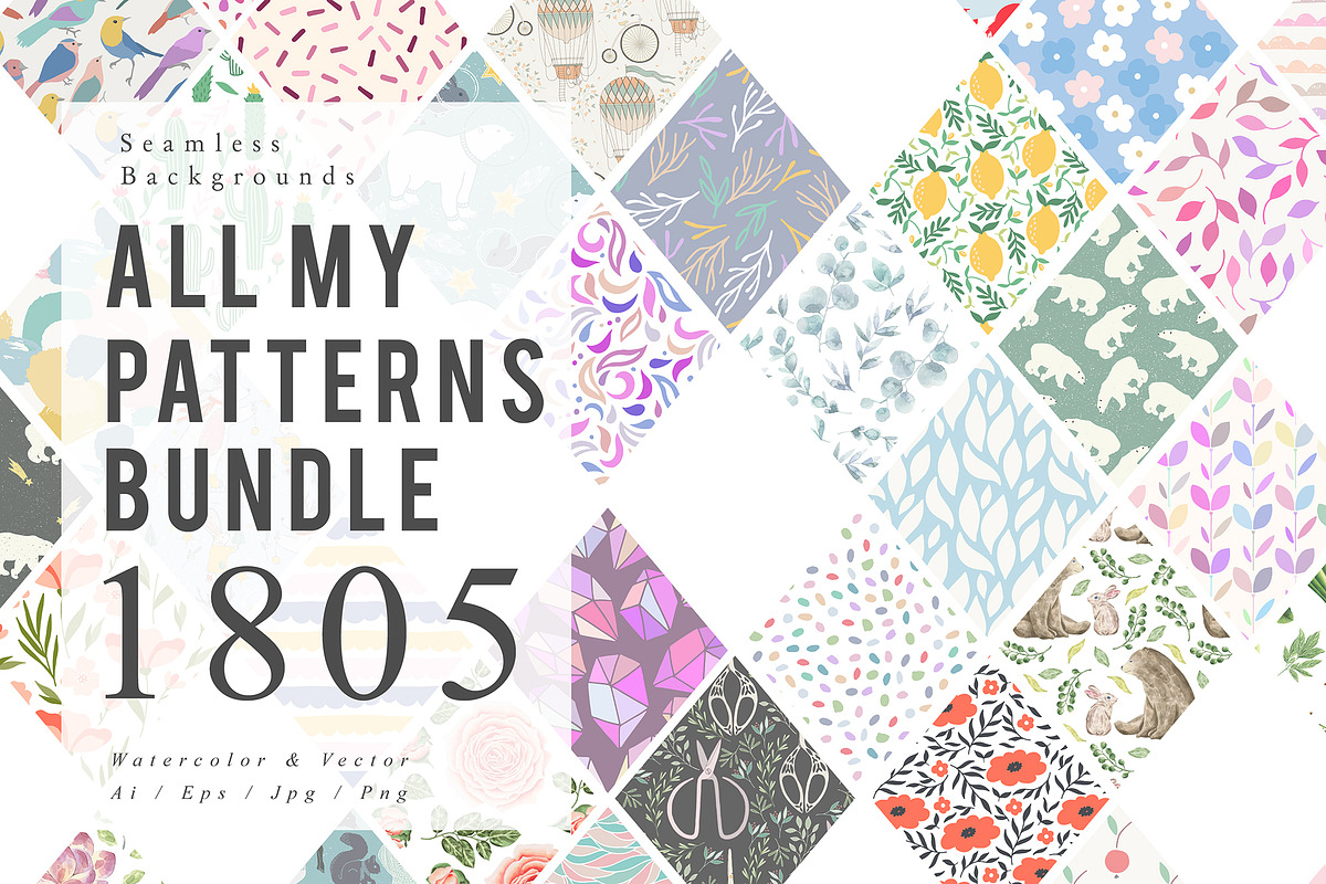 1805 Patterns Bundle in Patterns - product preview 8