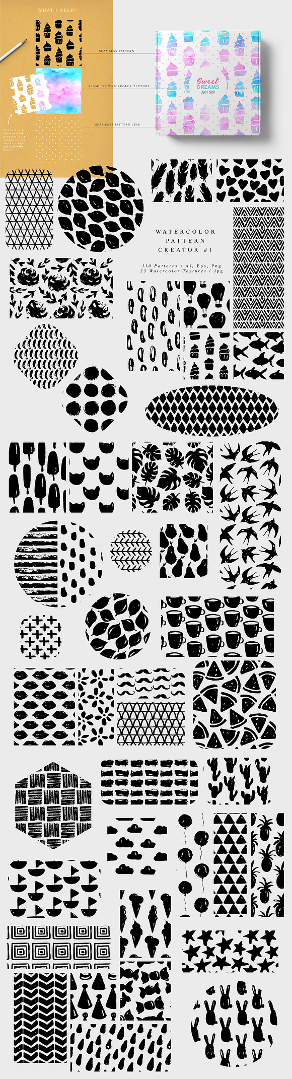1805 Patterns Bundle in Patterns - product preview 22