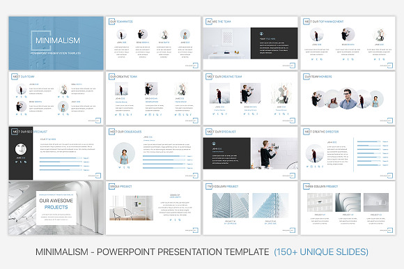 Minimalism - PowerPoint Template in PowerPoint Templates - product preview 2