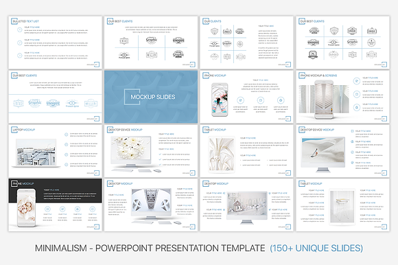 Minimalism - PowerPoint Template in PowerPoint Templates - product preview 5