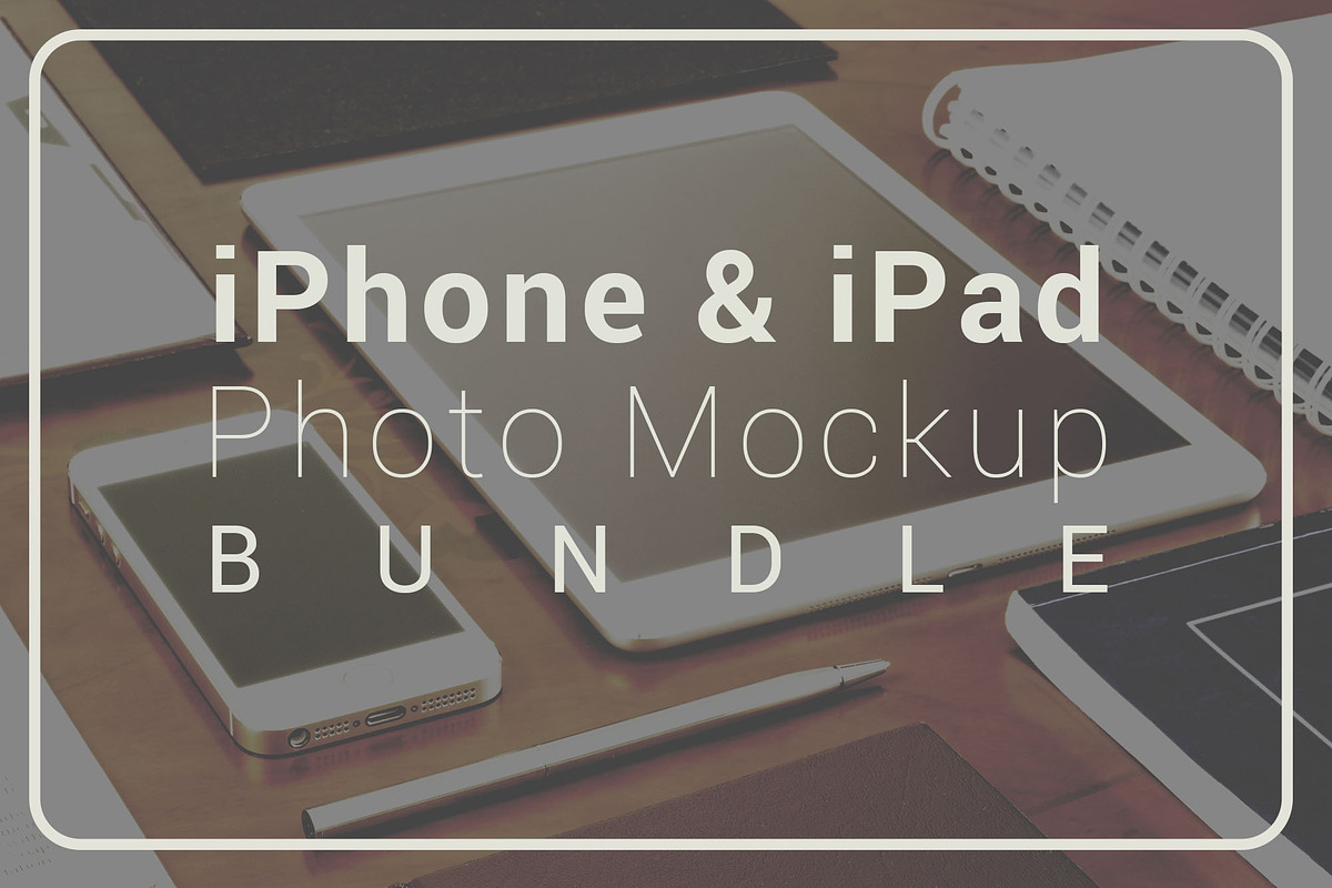 iPhone & iPad - Photo Mockup Bundle in Product Mockups - product preview 8