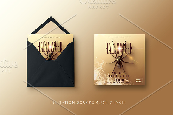 Classy Halloween Package in Flyer Templates - product preview 2