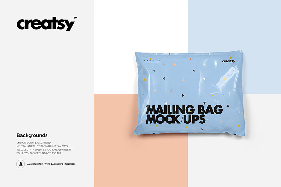 Download Mailing Bag Mockup Set | Creative Daddy
