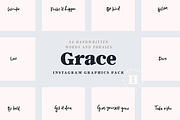 Grace Hand lettered Quotes