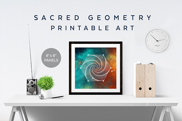 Sacred Geometry Social Media Pack in Instagram Templates - product preview 6