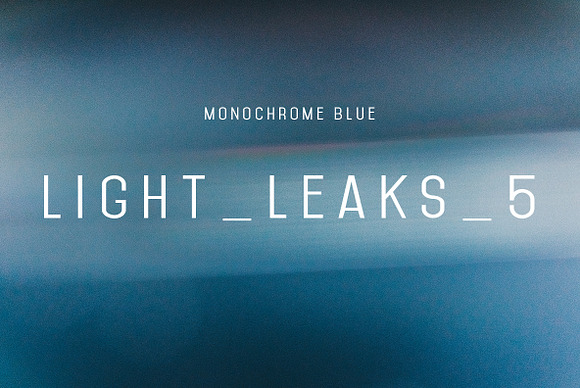 Light_Leaks_5 (Monochrome Blue) in Textures - product preview 1