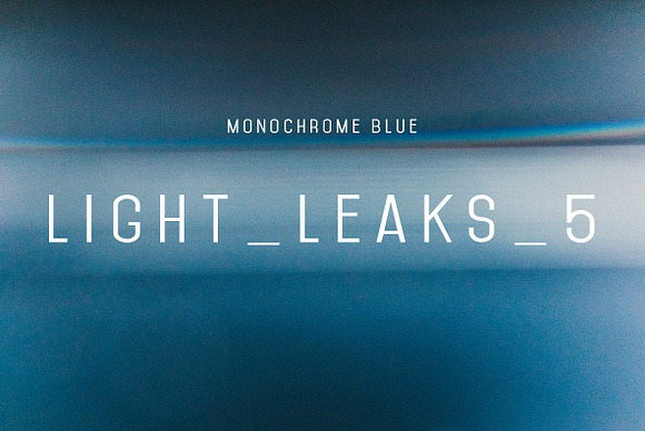 Light_Leaks_5 (Monochrome Blue) in Textures - product preview 2