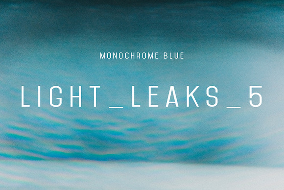 Light_Leaks_5 (Monochrome Blue) in Textures - product preview 3