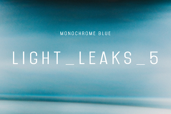 Light_Leaks_5 (Monochrome Blue) in Textures - product preview 4