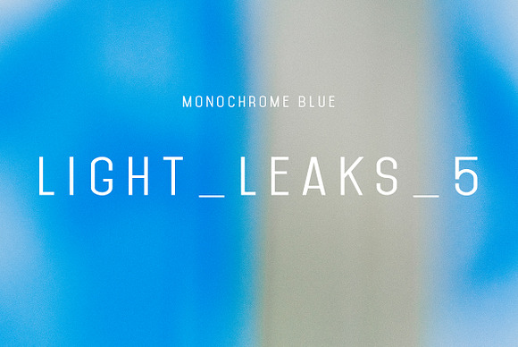 Light_Leaks_5 (Monochrome Blue) in Textures - product preview 5