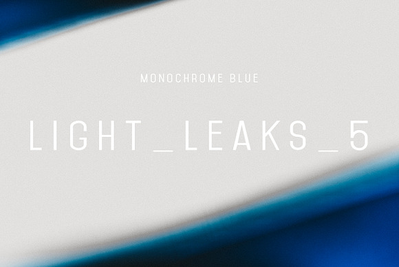 Light_Leaks_5 (Monochrome Blue) in Textures - product preview 6