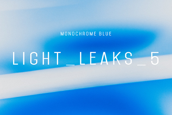 Light_Leaks_5 (Monochrome Blue) in Textures - product preview 7