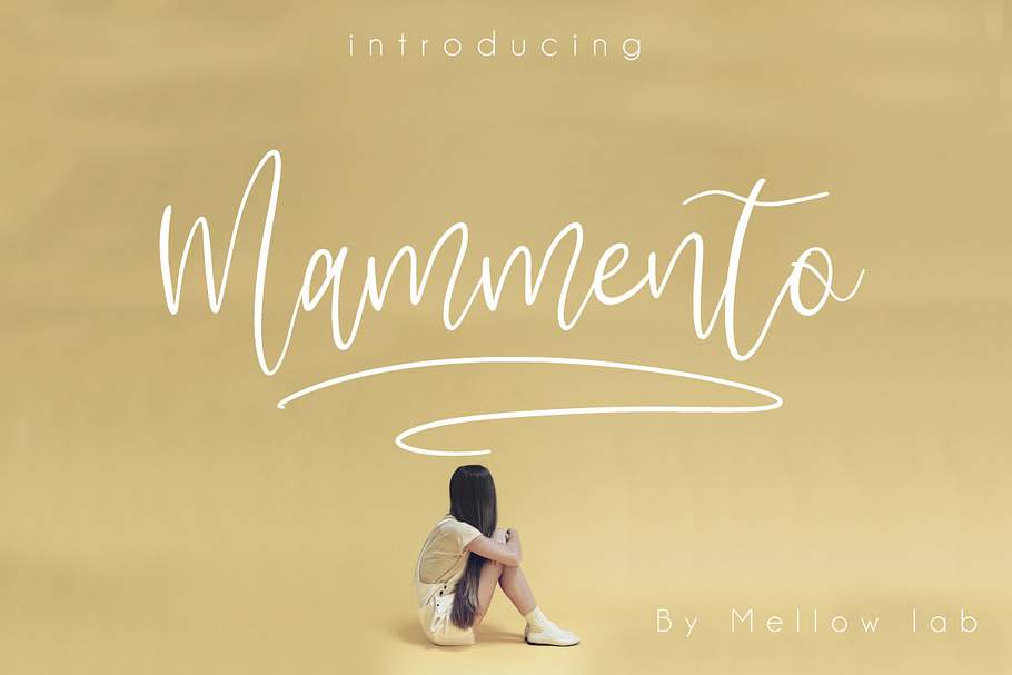 Mammento in Script Fonts - product preview 8
