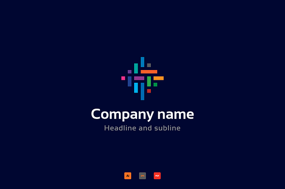 IT Company logo in Logo Templates - product preview 2