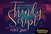 Trendy Script Font Duo