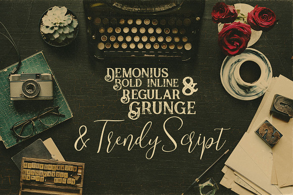 Trendy Script Font Duo in Script Fonts - product preview 1