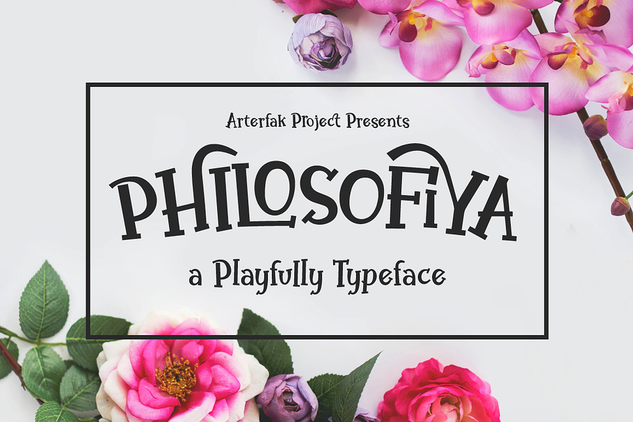 Philosofiya in Display Fonts - product preview 8