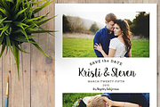 Save The Date Photoshop Template
