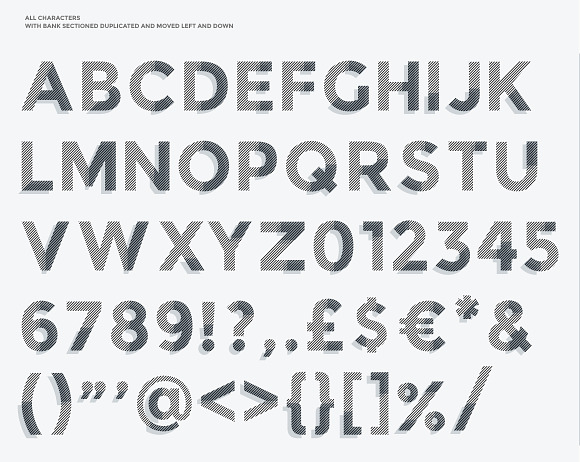 Bank typeface in Modern Fonts - product preview 6