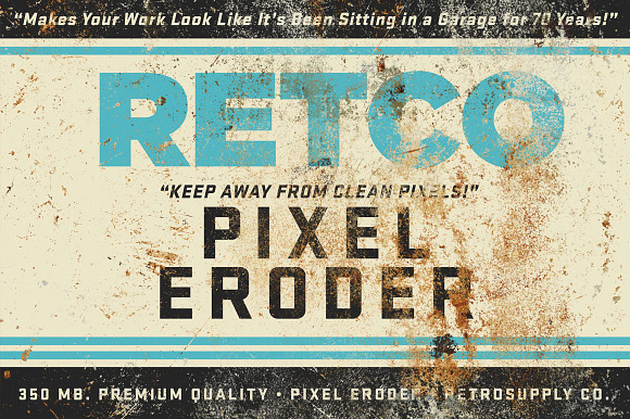 Machine Shop by RetroSupply in Photoshop Layer Styles - product preview 1