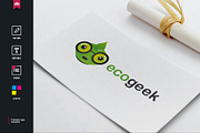 Eco Geek Logo
