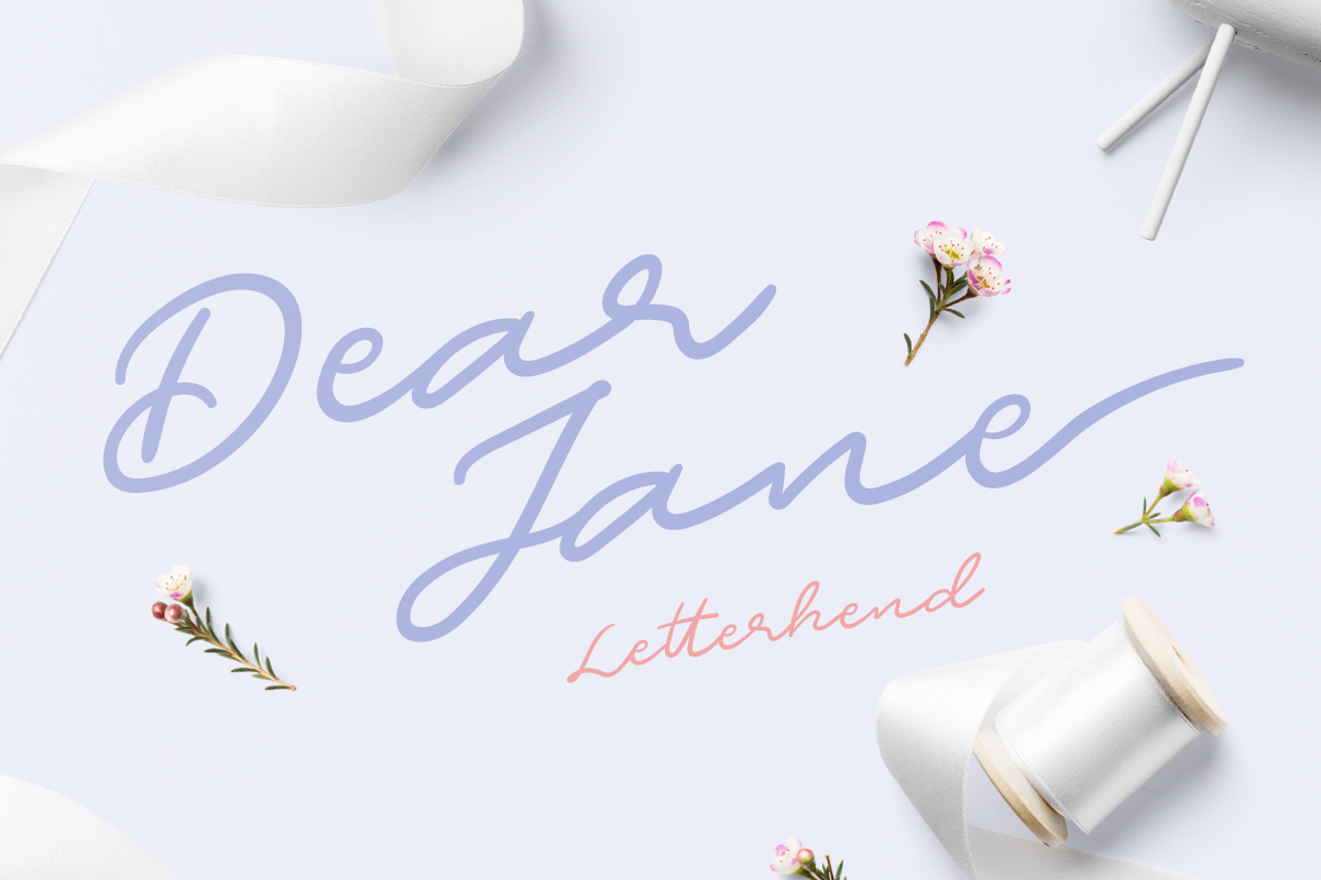 Dear Jane Script  in Script Fonts - product preview 8