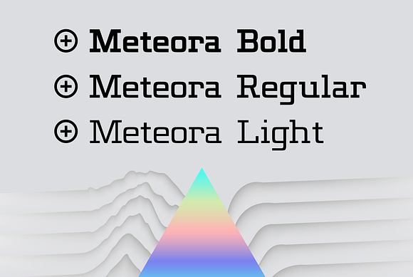 Meteora © in Slab Serif Fonts - product preview 3